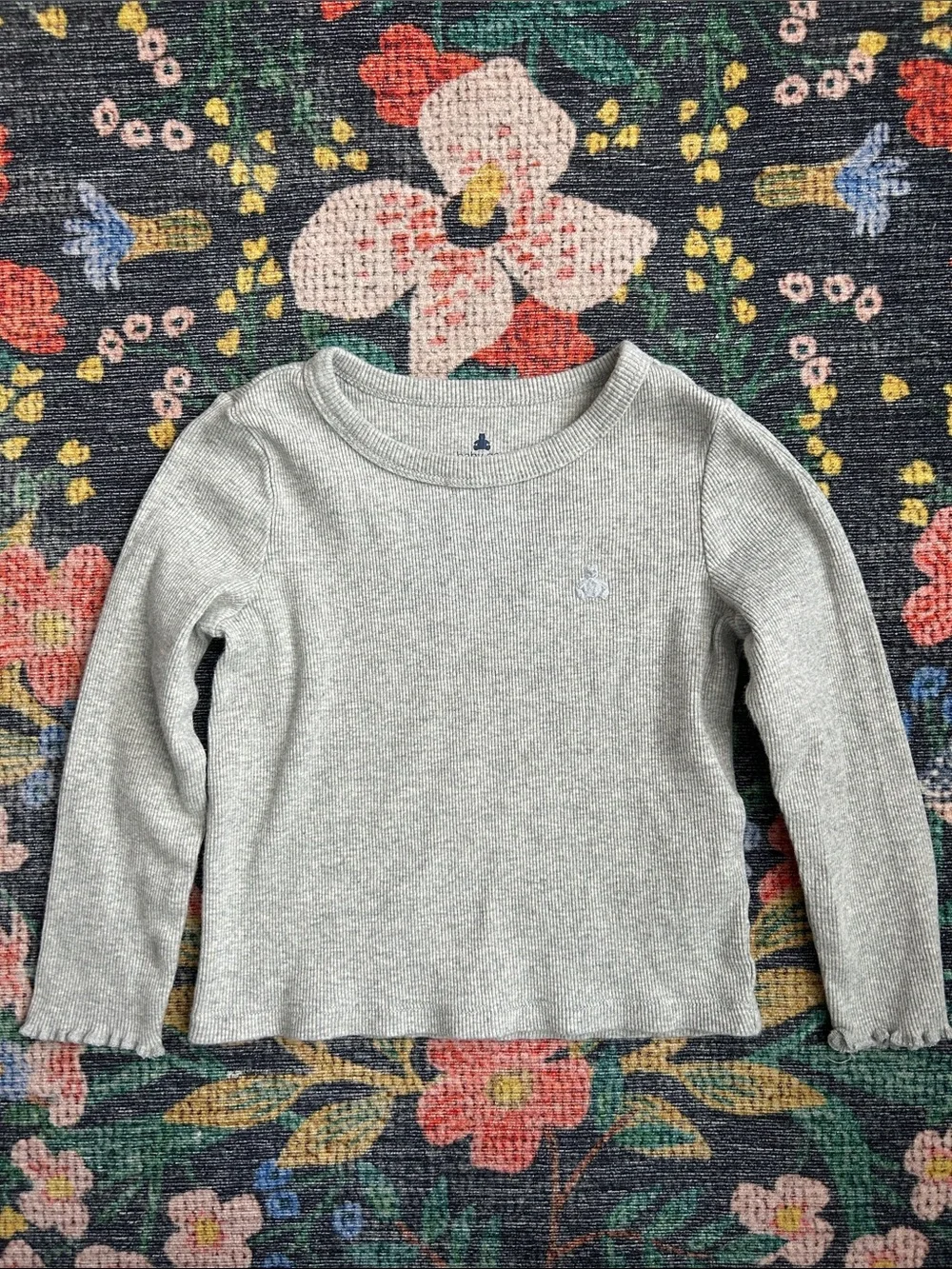 Gap Toddler Long-Sleeve Ribbed Tee Bundle, Size 2T